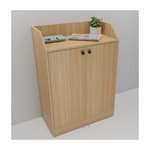 Urban Teak Finish Shoe Rack Unit 